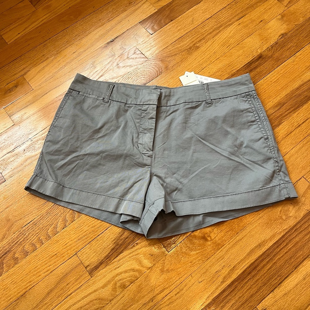 J. Crew Women’s Gray Chino Shorts